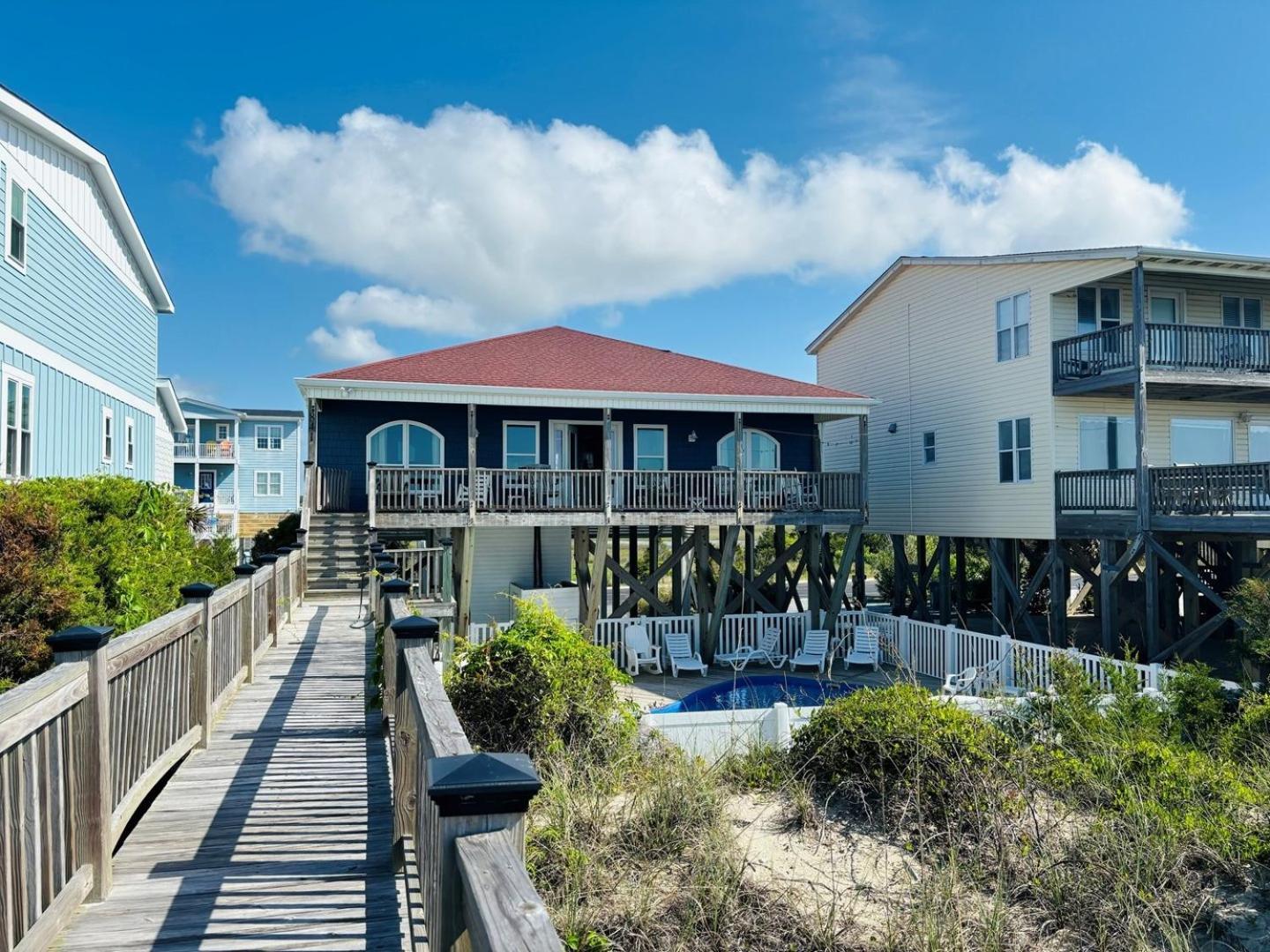 Sea Biscuit Villa Holden Beach Exterior foto